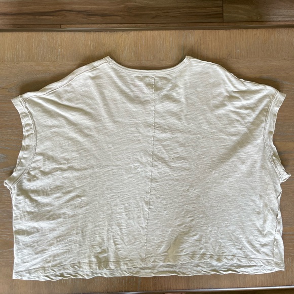 Natural Life Frankie Boxy Cotton T-Shirt - Moonstruck Peace Sign. Woman’s 2X - Picture 4 of 7